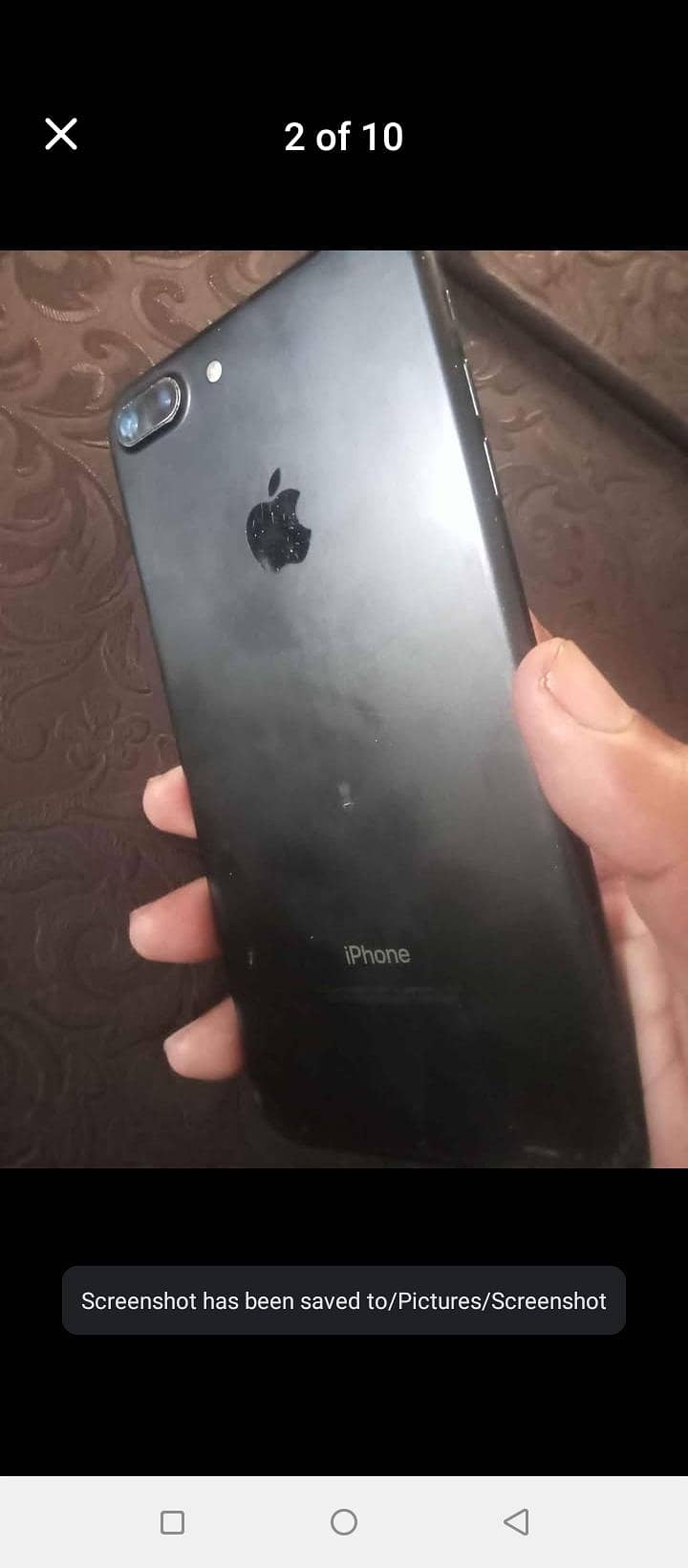 iPhone 7plus 256gb 10