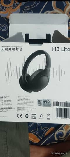 QY3 H3 Lite Active Noise Cancelation  60 hours