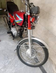 Honda CG 125 model 2018 for urgent sale