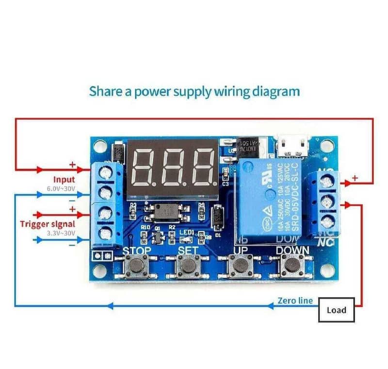 Programmable Timer Relay Module 0