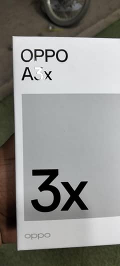 oppo a3x 4/128 new phone with box 100% ok