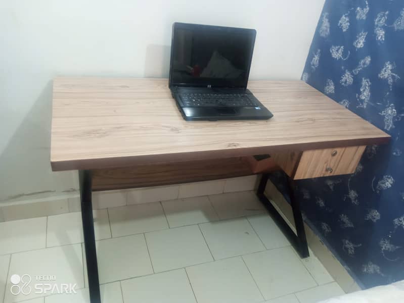 Stylish K Shape computer Table with Daraz for Home & Office Setup 1