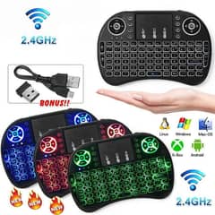 wireless keyboard and built-in touchpad