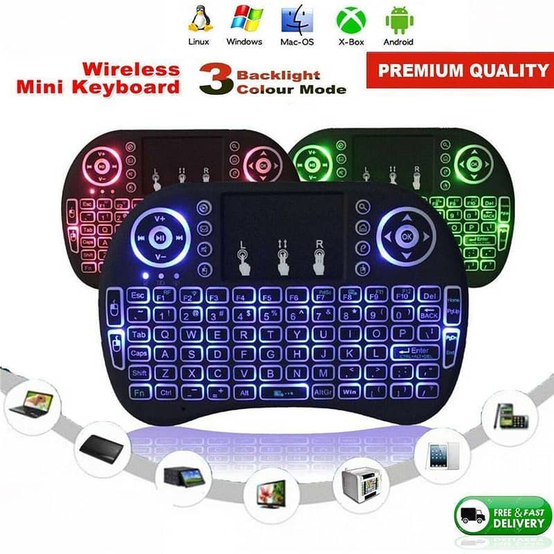 wireless keyboard and built-in touchpad 1
