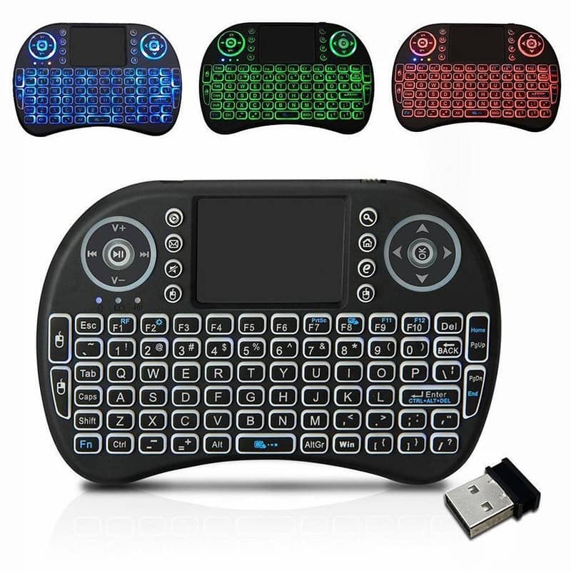 wireless keyboard and built-in touchpad 2