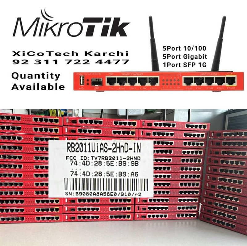 Networking switches Cisco Huawei D-Link Unifi Mikrotik 8