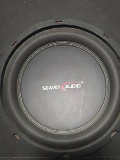 Seavey Audio 10" Subwoofer Big Bass Bassboosted   with Box fitting