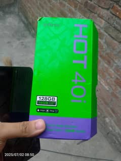 Infinix hot 40i with box 8+8/128gb