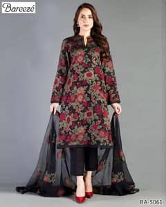 Bareeze Embroidered Formal Suits for Sale