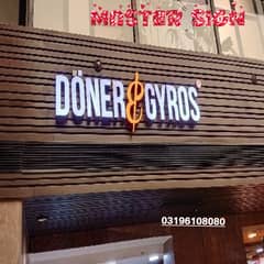 3D SIGN BOARDS / ACRYLIC SIGN BOARDS / NEON SIGN BOARDS / LED BOARD