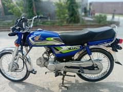 HONDA CD 70 25 MODEL CONDITION  10BY 10