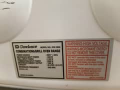 Dawlance  microwave oven big size