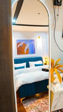 brand new villa and flat for short and lond stay available