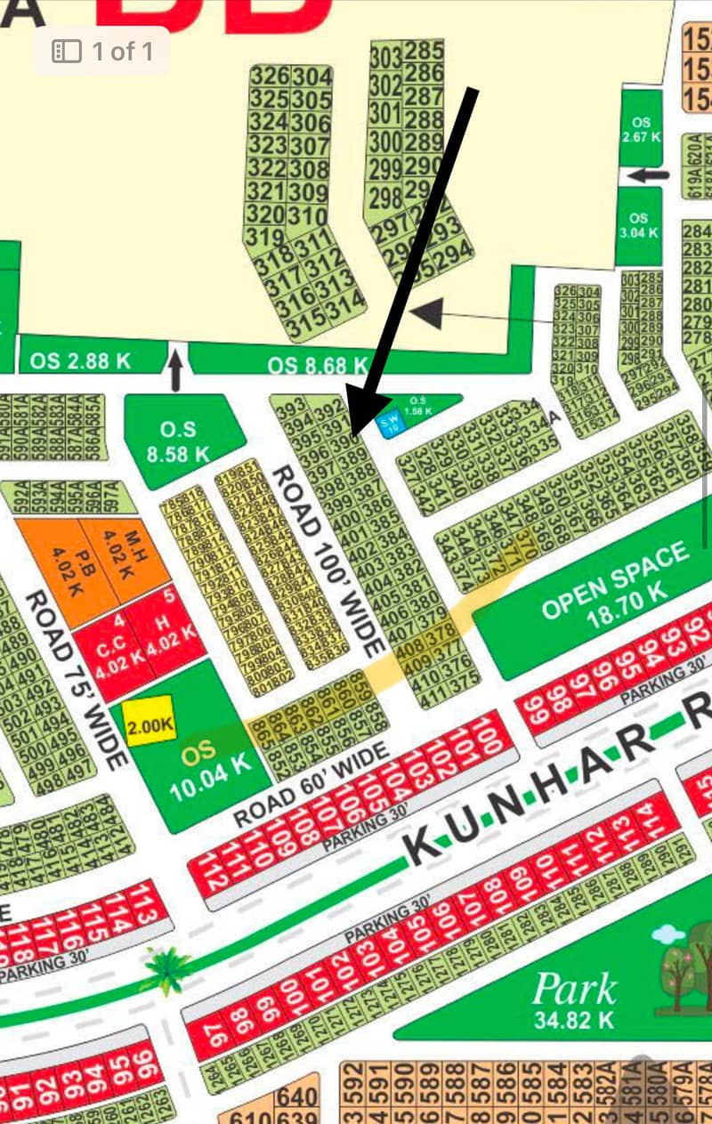 10 Marla Plot Available For Sale In BB Block 0
