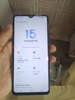 vivo y27s 8+8/128 with box