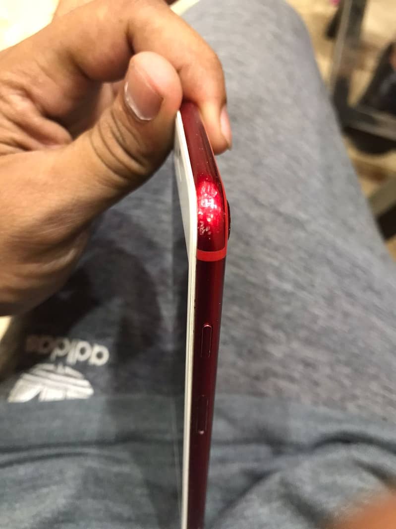 Iphone7 in Red Color with 10/8 condition 1