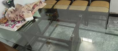 dining table with chairs