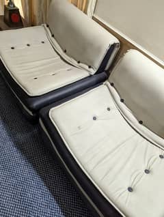 5 seater Leather Sofa Set