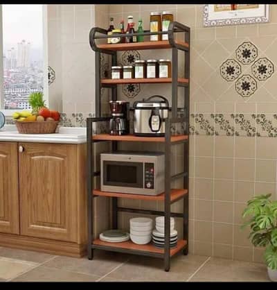 kitchen rack large size oven stand storage rack table console