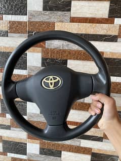 Vitz steering