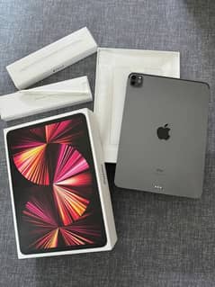 Apple iPad Pro M1 Full Box Apple Pencil With Case