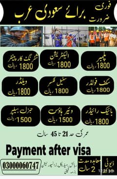 Visa's available