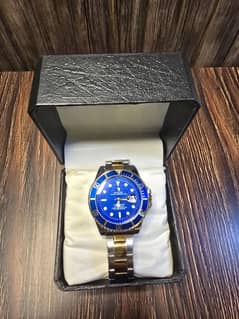 Rolex preumium blue watch
