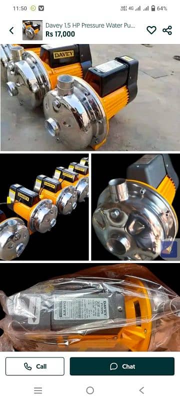 Davey Water Pump (Pressure/Suction) Imported Australia 1