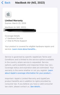 Apple MacBook Air M2 New