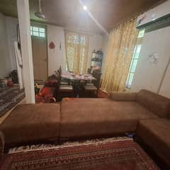 L shaped sofa clean and comfortable urgent sale