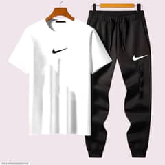 2 Pcs Men's Dri Fit Printed Track Suit