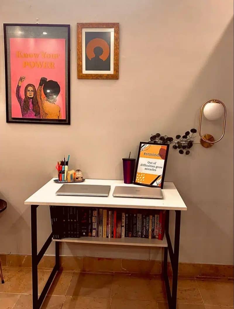 K shape table - office table - workstation table - desk table 2