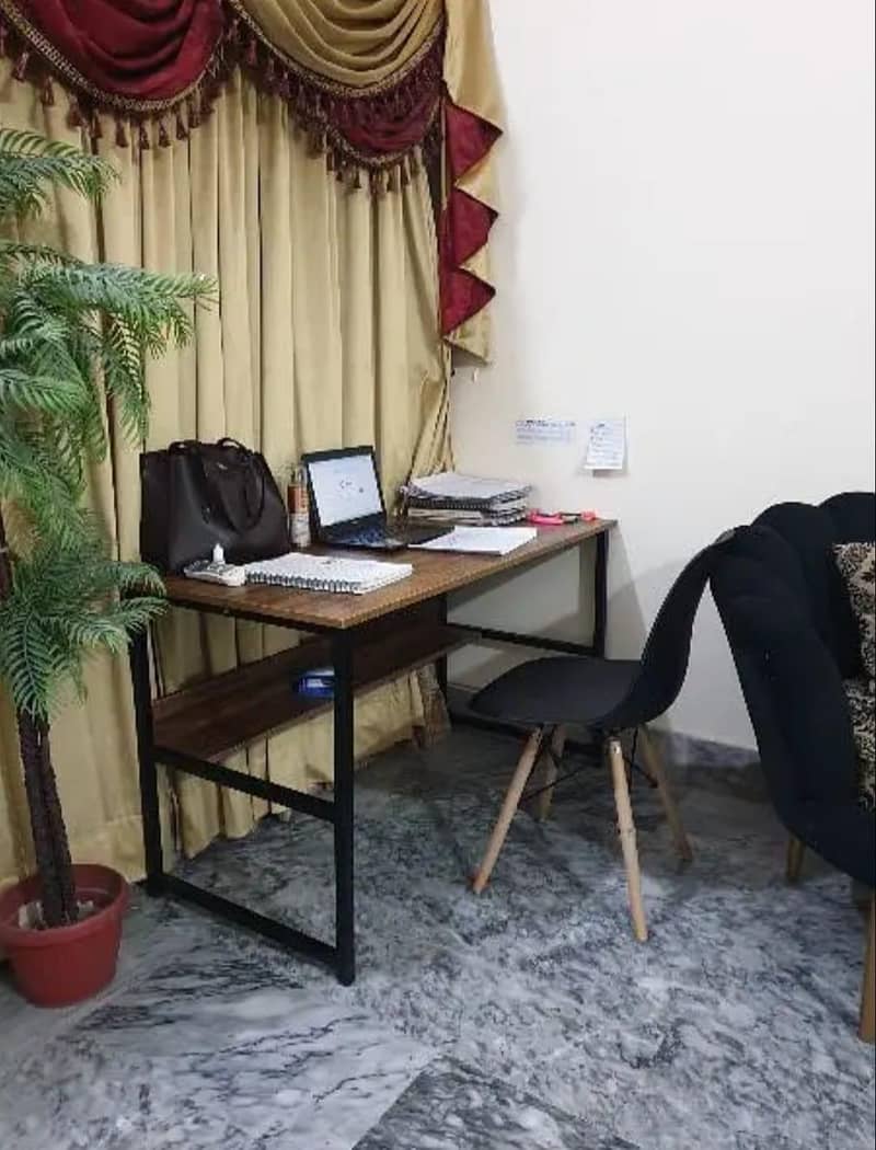 K shape table - office table - workstation table - desk table 3