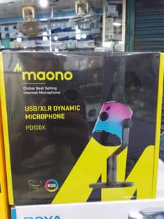 Professional Microphone Maono PD200x XLR and USB Support