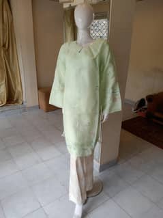 organza kurta