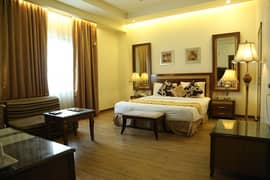 VIP Hotel Rooms Guest House 1Bed 2Bed Studio Furnished Apartment Near Gulberg Green