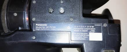 PV 100 PANASONIIC