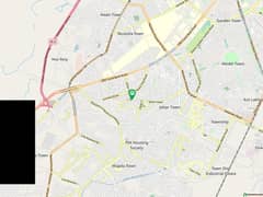 1 Kanal Plot Main Boulevard Johar Town Surrounding Full Buildings
