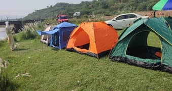 Portable Automatic Camping Tent for 4 Persons / Waterproof Tents