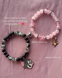 tom and Jerry couple bracelets. . .