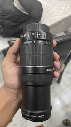 Conon lens EFS 55-250mm