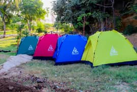 6 Person Automatic  Double Layers camping tent / Camping tent