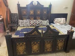 used bed in ruff condition