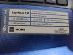 Laptop Pacard bell
