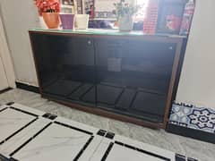Teek Wood Shoe rack/ Trolley!