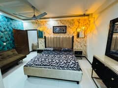 1 Bedroom Fully Furnished Hotel Apartments Flat for Rent Per Day Bahria Town Lahore