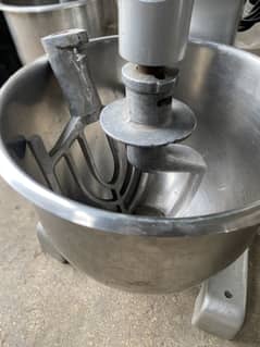 Dogh mixer with three attachments