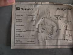 Dawlene invertor refrigerator