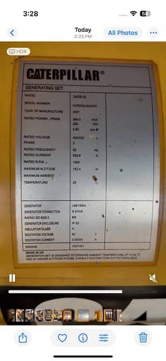 caterpillar usa brand original generator