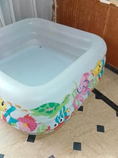 Swimming tub use 1week  3 steps bog